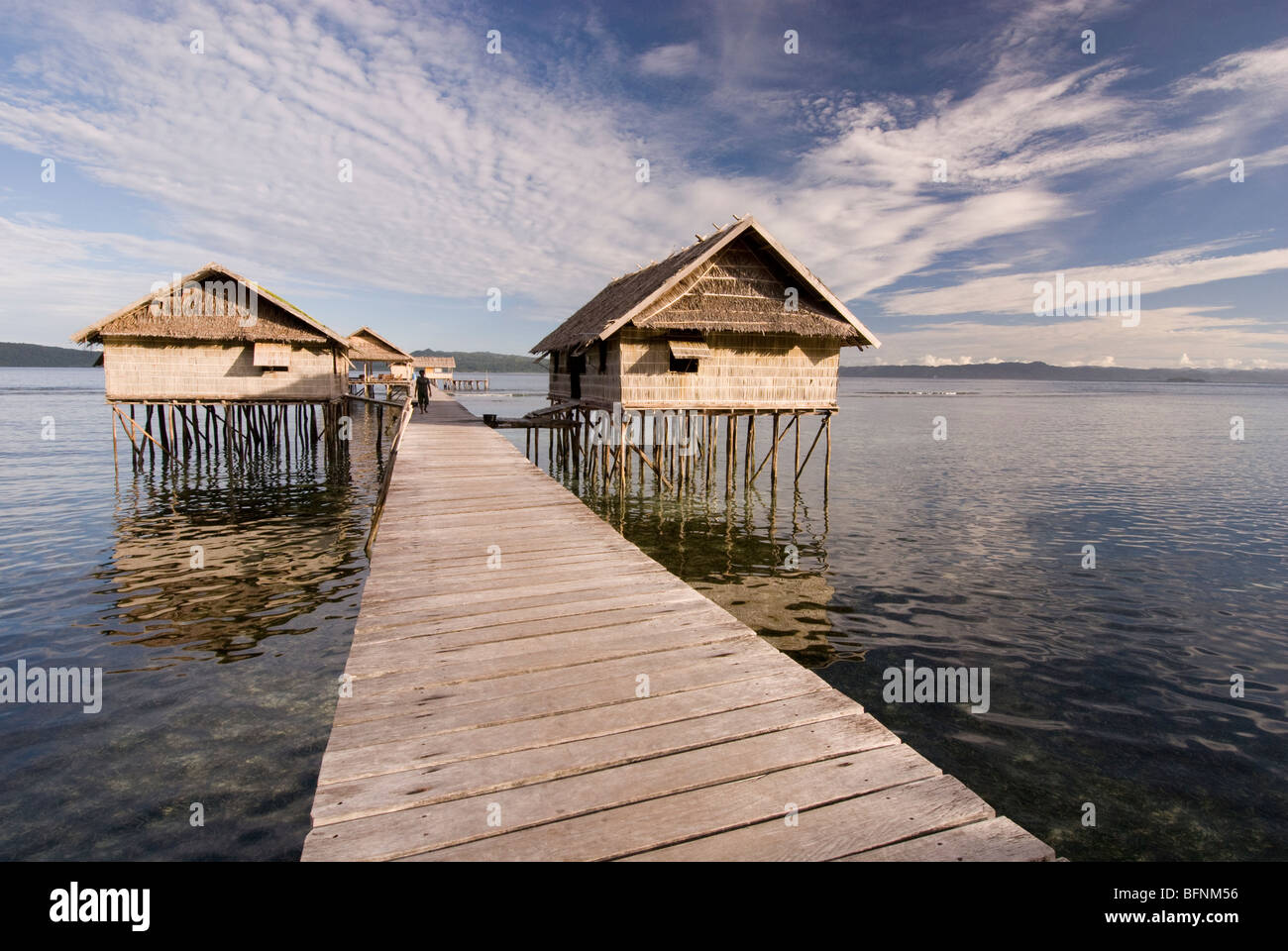 Kri eco resort, Papua, Indonesia Foto Stock