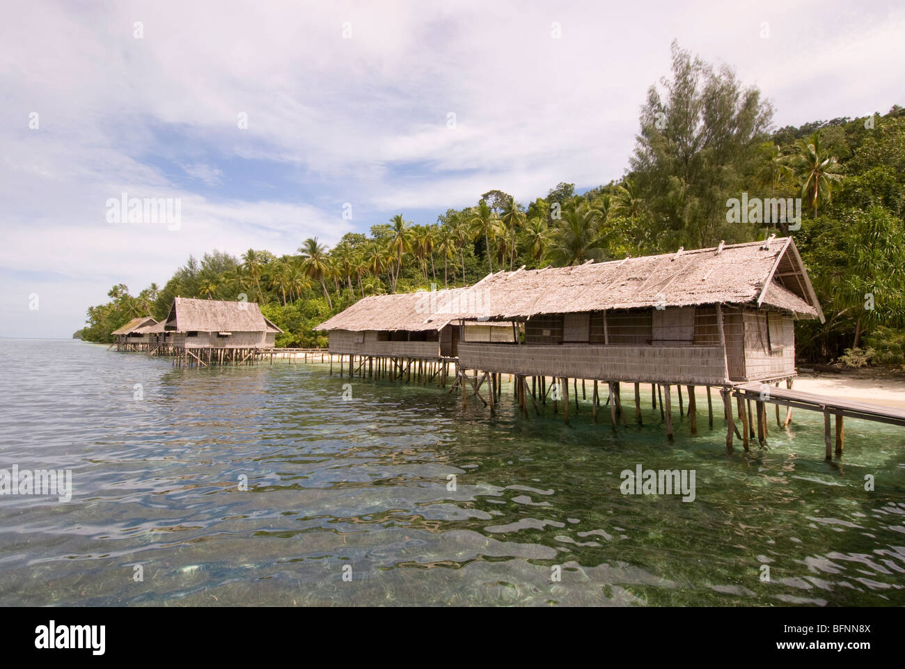 Kri eco resort, Papua, Indonesia Foto Stock