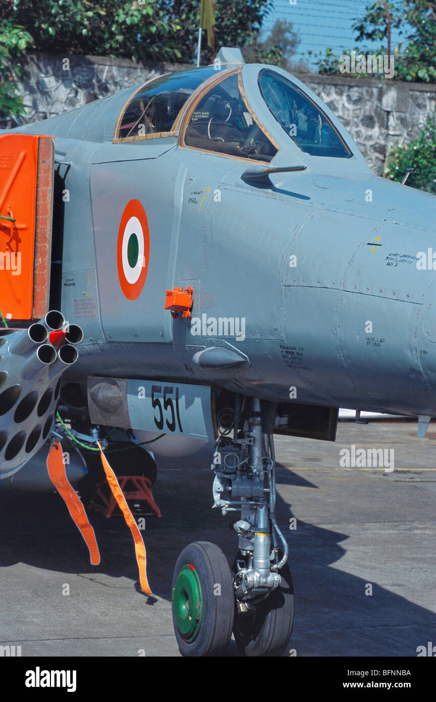 SU 30 ; MKI ; forza aerea indiana ; Chhatrapati Shivaji Maharaj International Airport o Sahar ; Mumbai Bombay ; Maharashtra ; indi Foto Stock