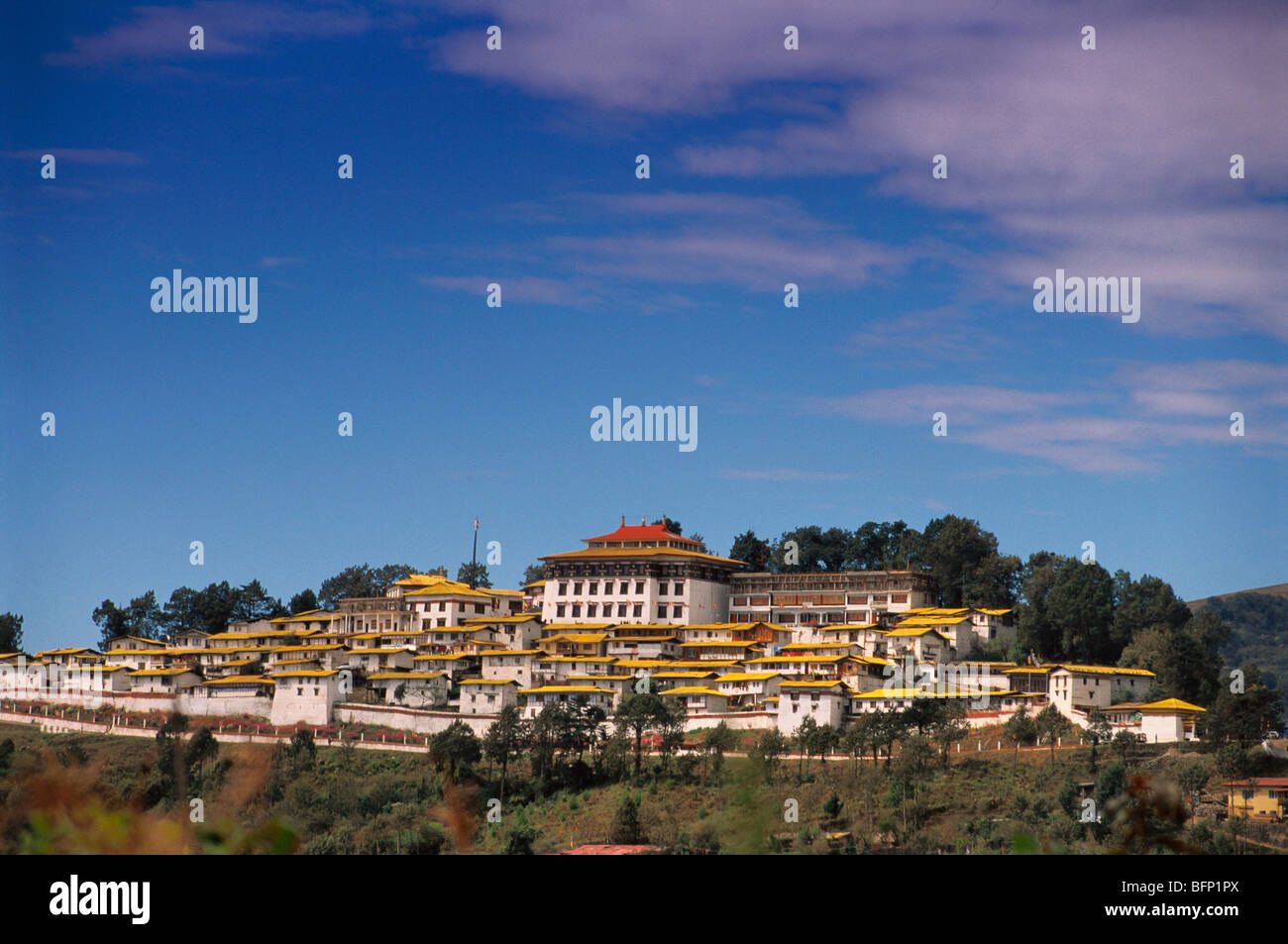 Il BPM 64673 : Tawang monastero ; Arunachal Pradesh ; India Foto Stock