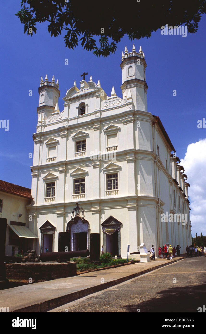 HMA 64796 : il Convento di San Francesco d Assisi cattedrale ; vecchi Goa ; India Foto Stock