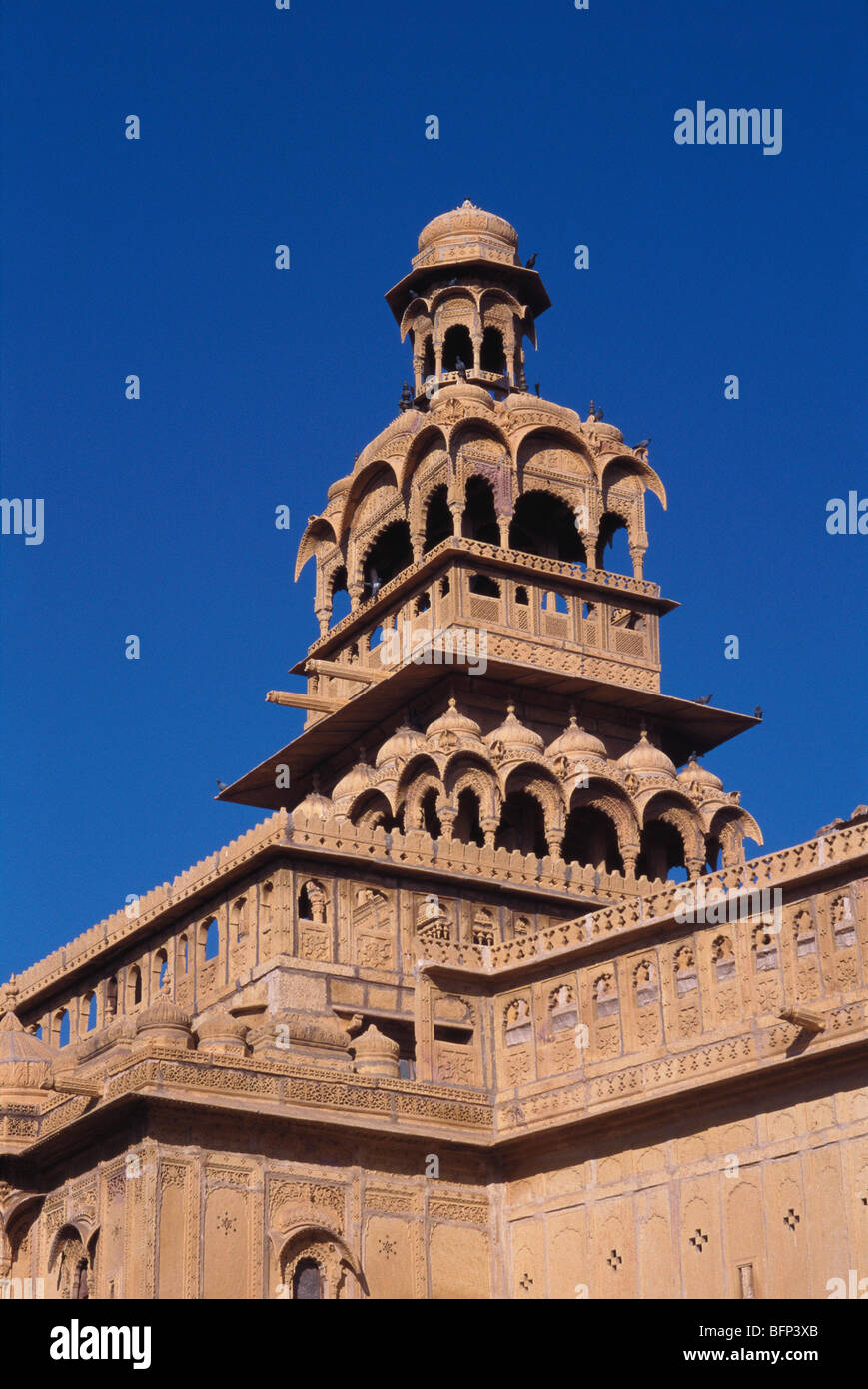 Tazia torre ; Jaisalmer ; Rajasthan ; India ; asia Foto Stock