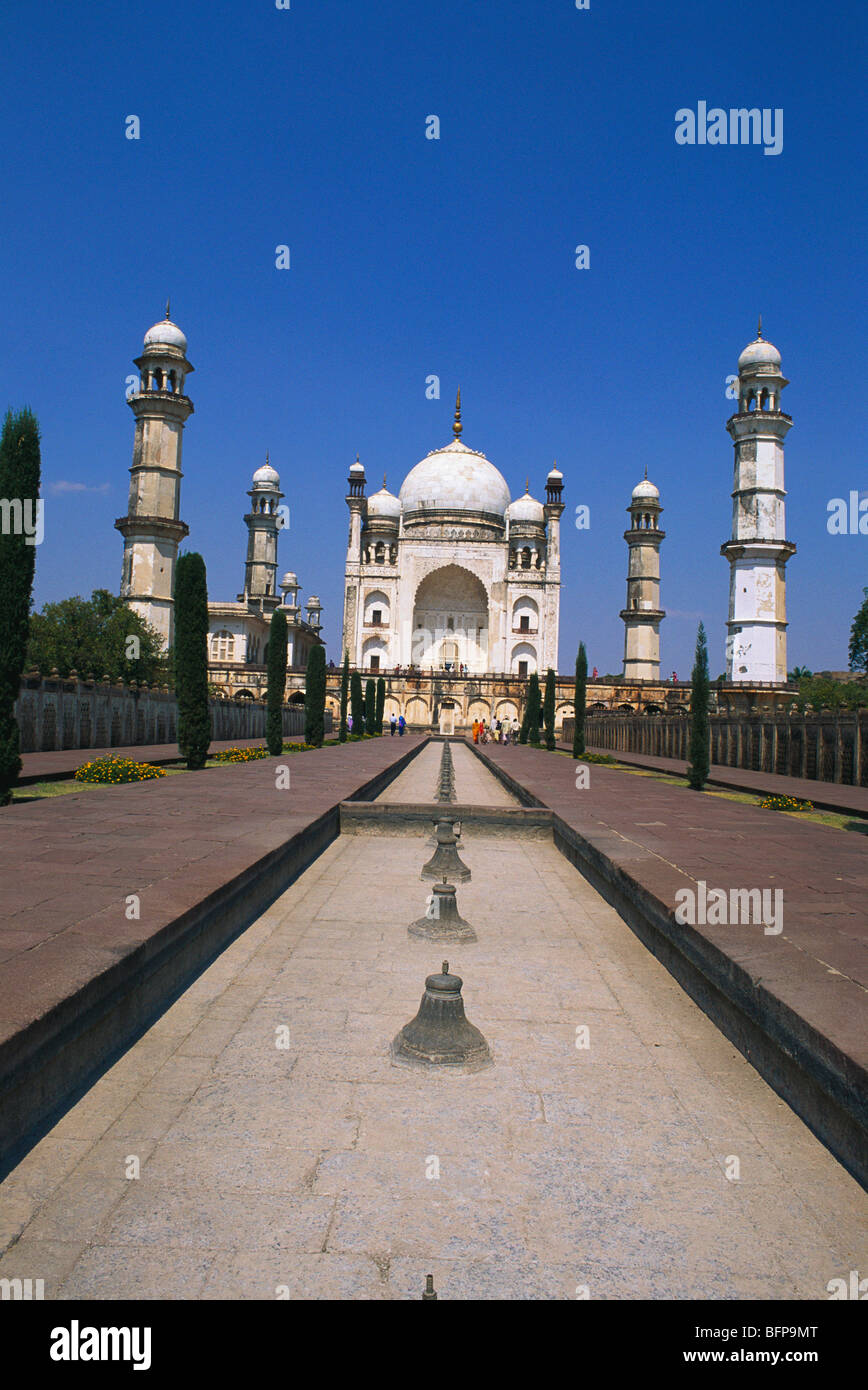 NMK 65219 : Bibi ka Maqbara ; Aurangabad ; Maharashtra ; India Foto Stock