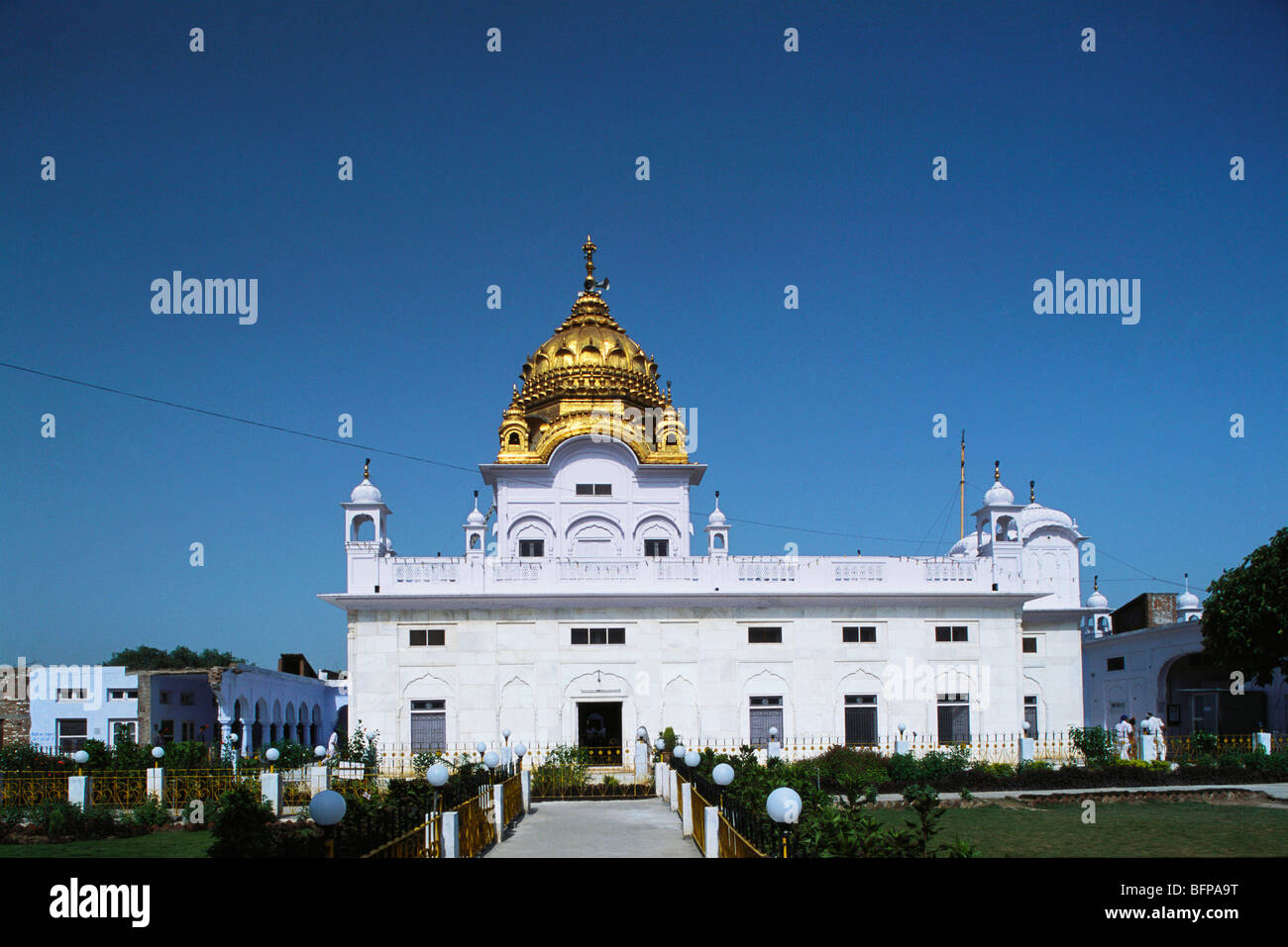 Dera Baba Nanak Gurudwara Gurudaspur Punjab India Foto Stock