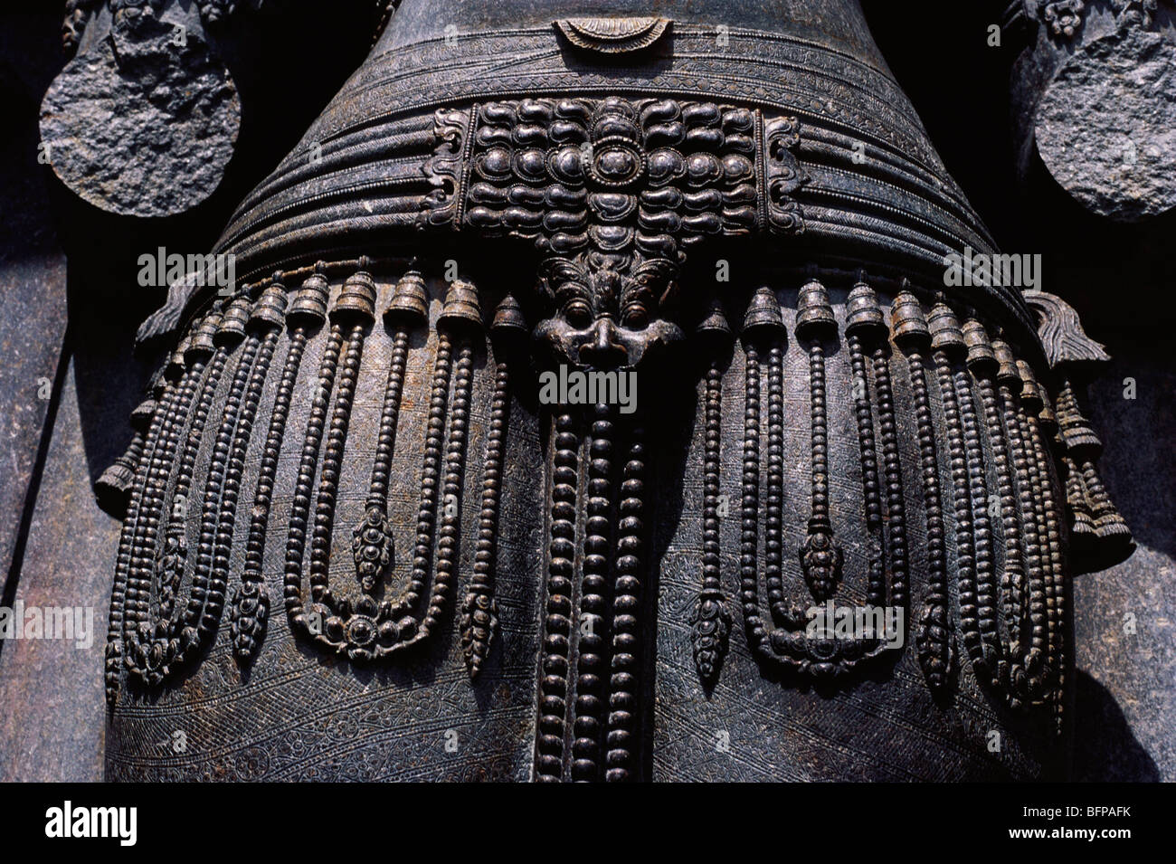 NMK 65480 : riccamente intagliati fascia di cintura del dio Sole ; Sun tempio ; Konarak ; Orissa ; India Foto Stock