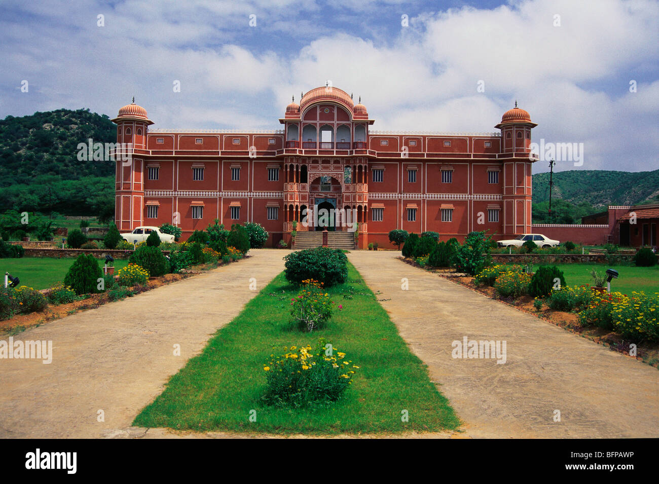 MMN 65595 : Maharaja palace ; Samod ; vicino a Jaipur ; Rajasthan ; India Foto Stock