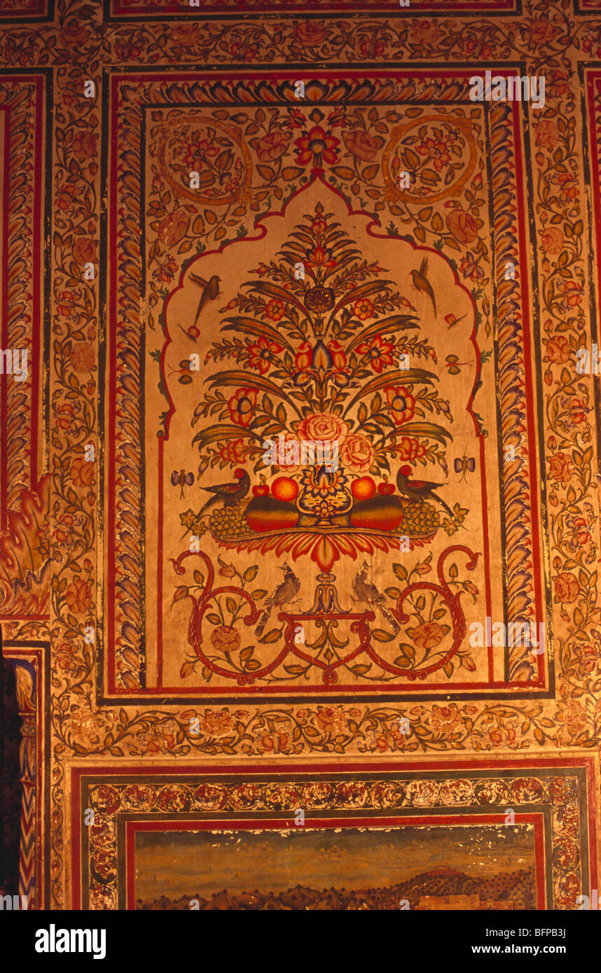 Il servizio SNS 65521 : Samode palace ; Rajasthan ; India Foto Stock