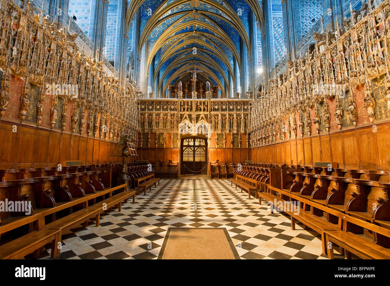 SAINTE CECILE CATTEDRALE, Albi Foto Stock