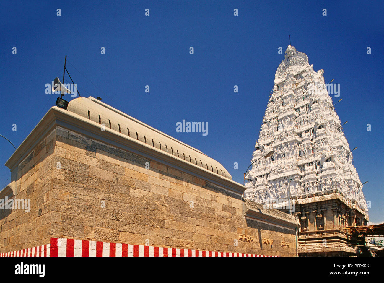 Tempio Padmavatidevi, Tiruchanur, Tirupati, Andhra Pradesh, India Foto Stock