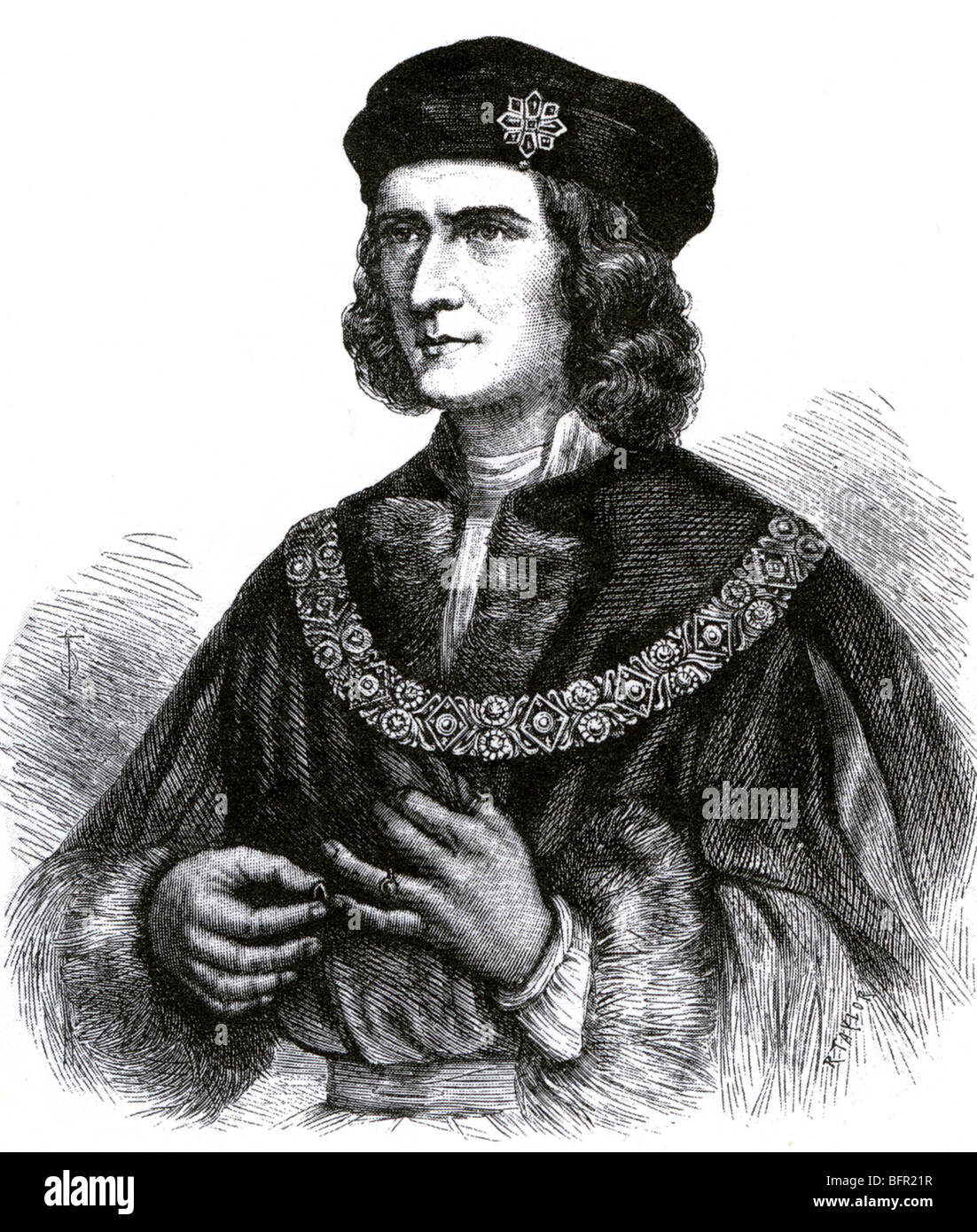 RICHARD III Re d'Inghilterra 1452-1485 Foto Stock