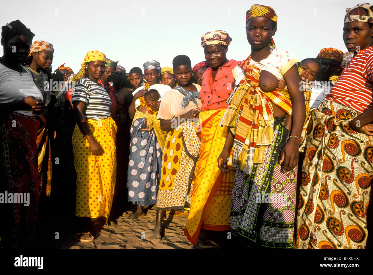 Le donne di ingreja Catolica da Nampula Foto Stock