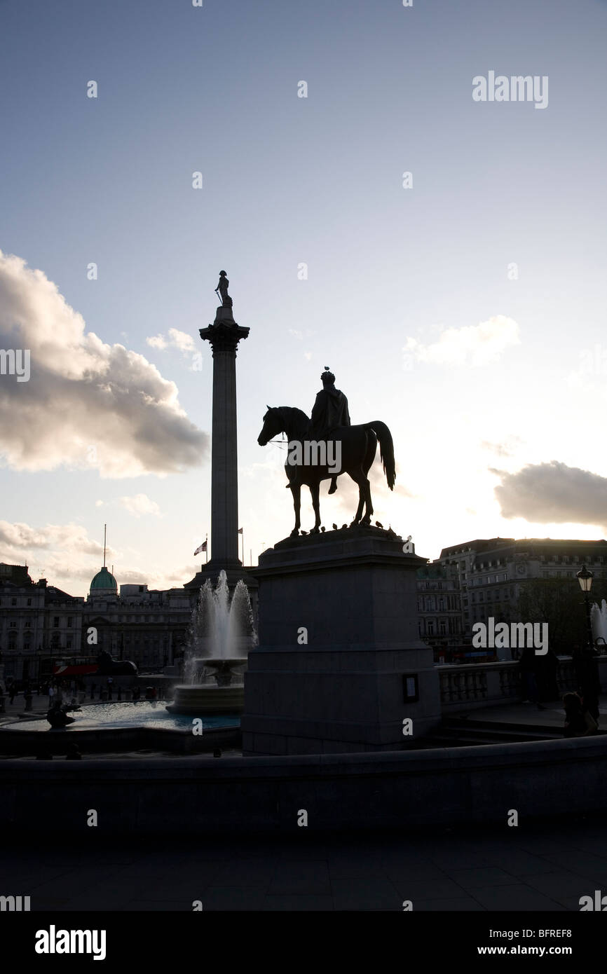 Trafalgar Square - Londra Foto Stock