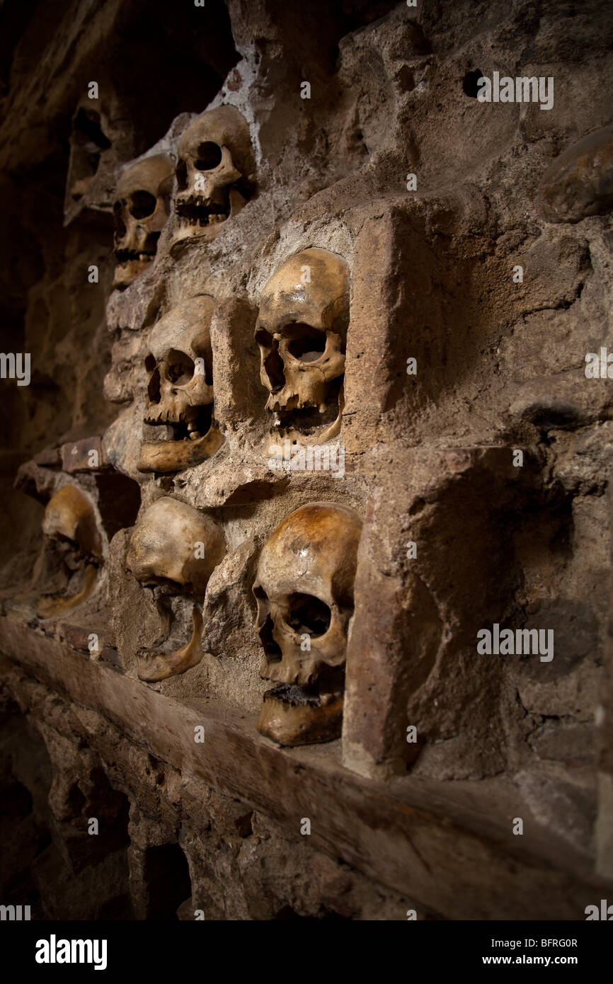 Torre del cranio a Nis, Serbia Foto Stock