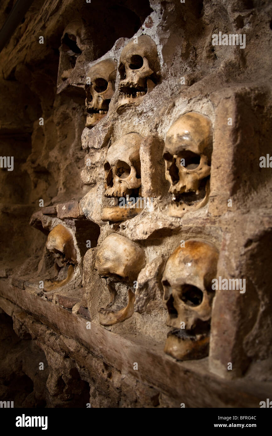 Torre del cranio a Nis, Serbia Foto Stock