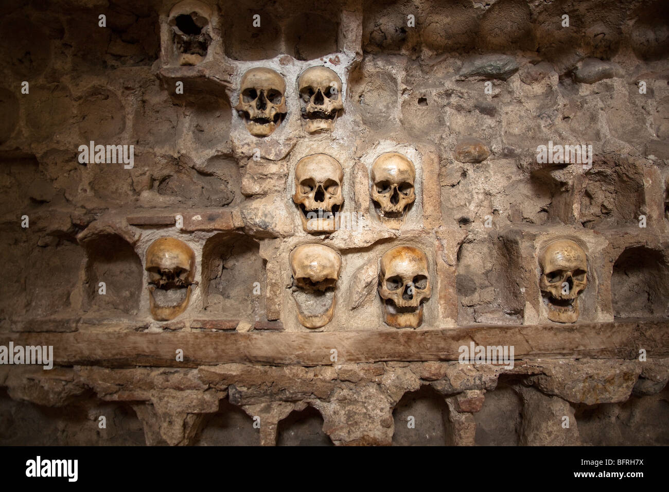Torre del cranio a Nis, Serbia Foto Stock