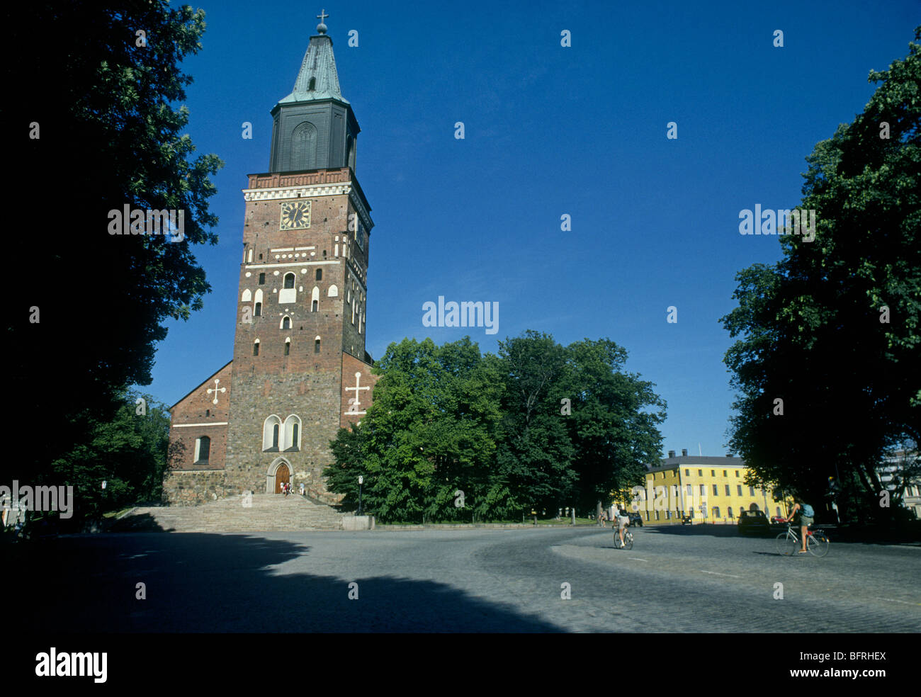Cattedrale di Turku a Turku, in Finlandia, la Chiesa Madre della Chiesa Evangelica Luterana di Finlandia Foto Stock