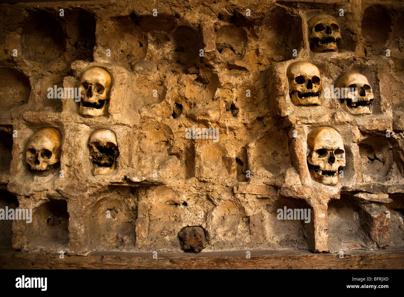 Torre del cranio a Nis, Serbia Foto Stock