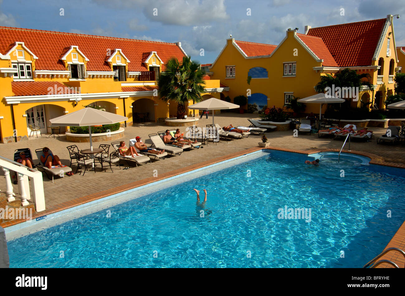 Aruba, Amsterdam hotel Foto Stock