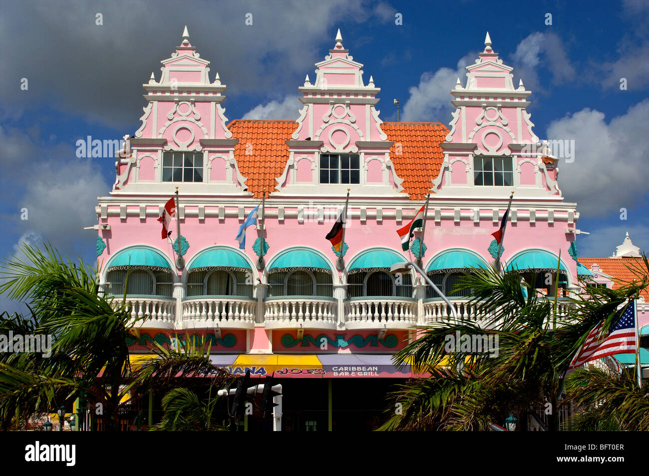 Aruba Oranjestad, Royal Plaza Shopping Mall Foto Stock
