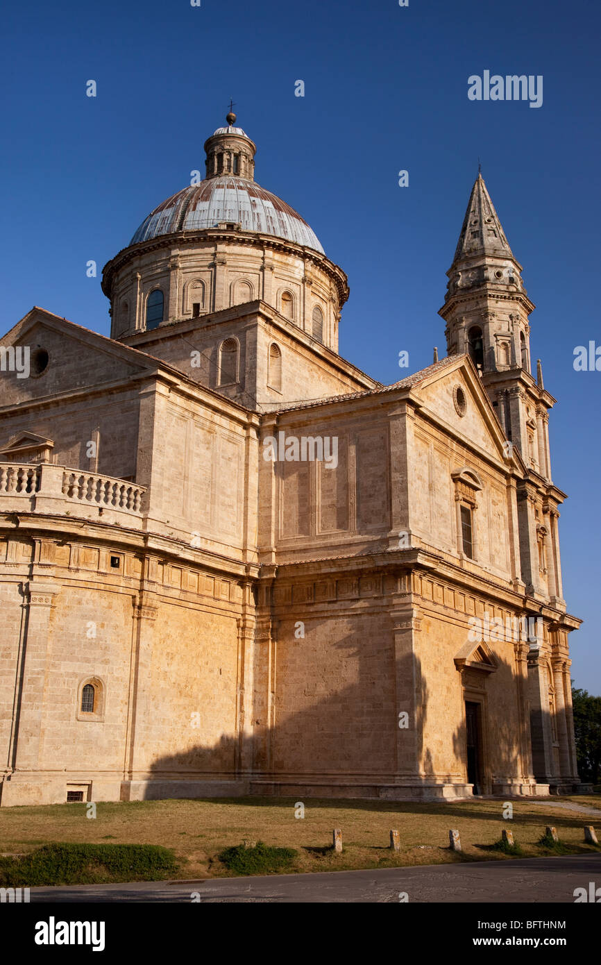 Madonna di San Biagio Chiesa vicino a Montepulciano Toscana Italia Foto Stock