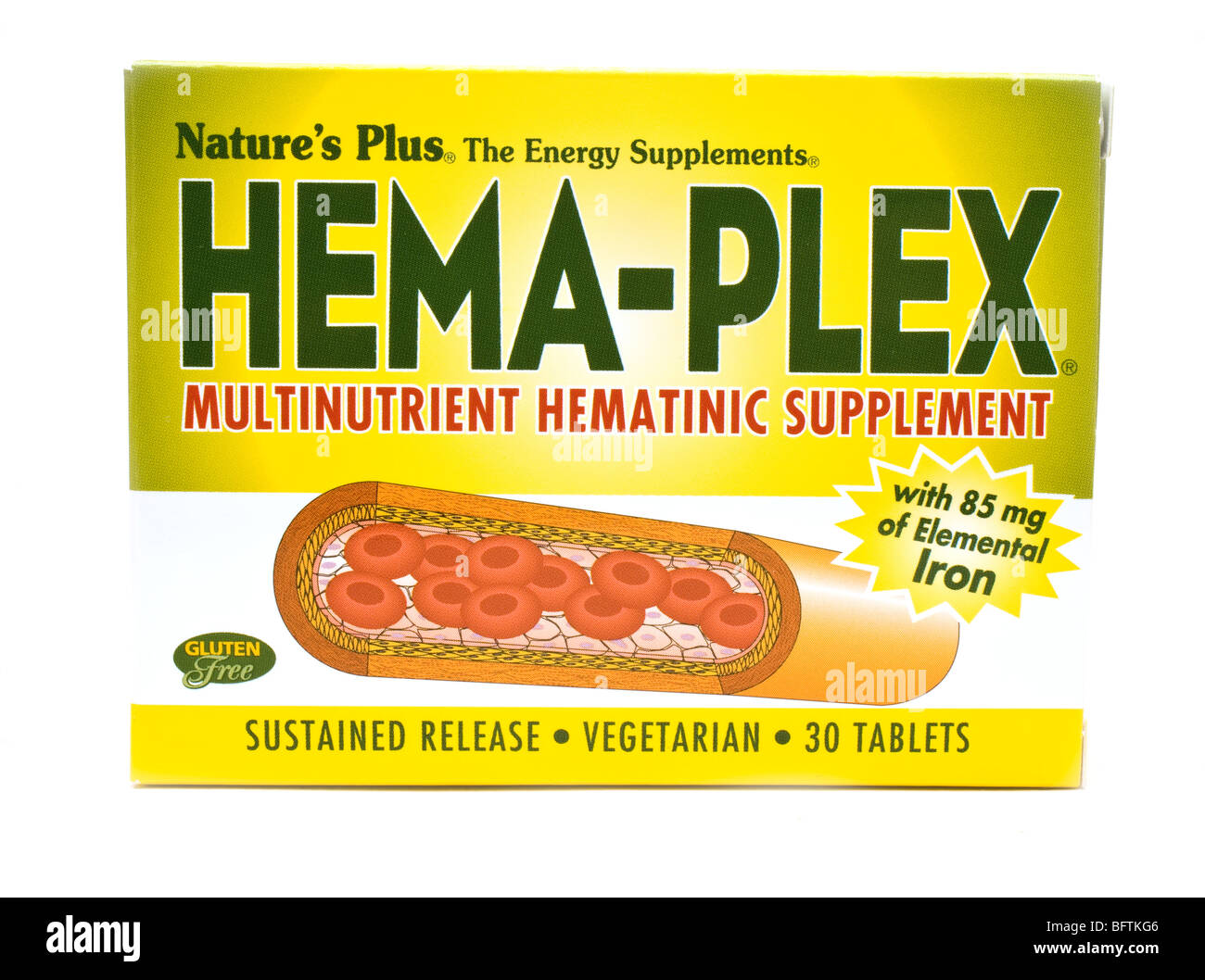 HEMA-plex supplementi di erbe per la salute totale del sangue, medicina alternativa Foto Stock