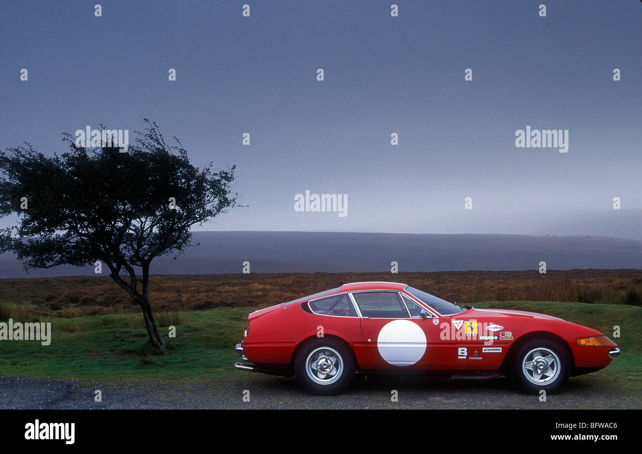 Ferrari Daytona competizione. Foto Stock