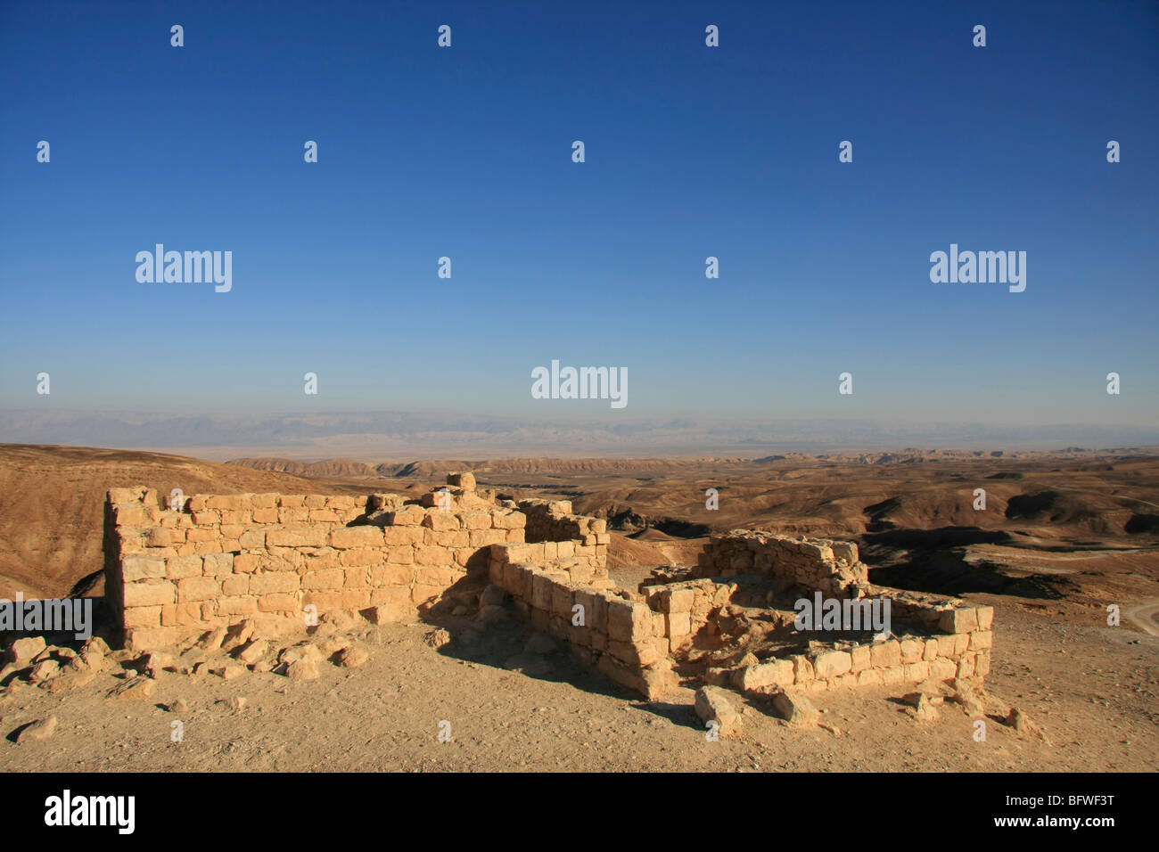 Israele Negev, Israele, Negev, Kasra fortezza sull'antico percorso di incenso, un sito del Patrimonio Mondiale Foto Stock