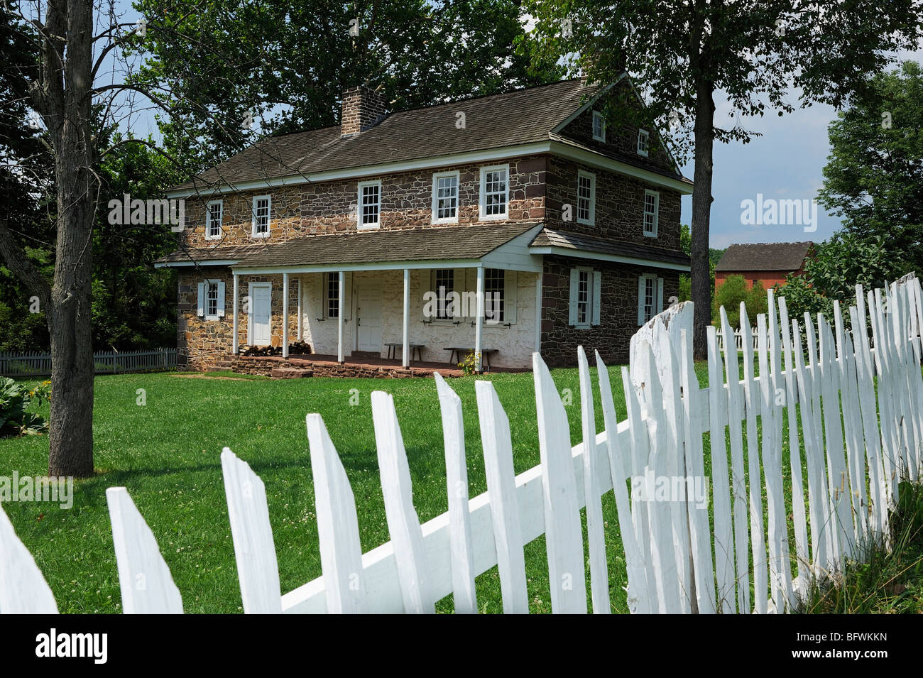 Daniel Boone Homestead Foto Stock