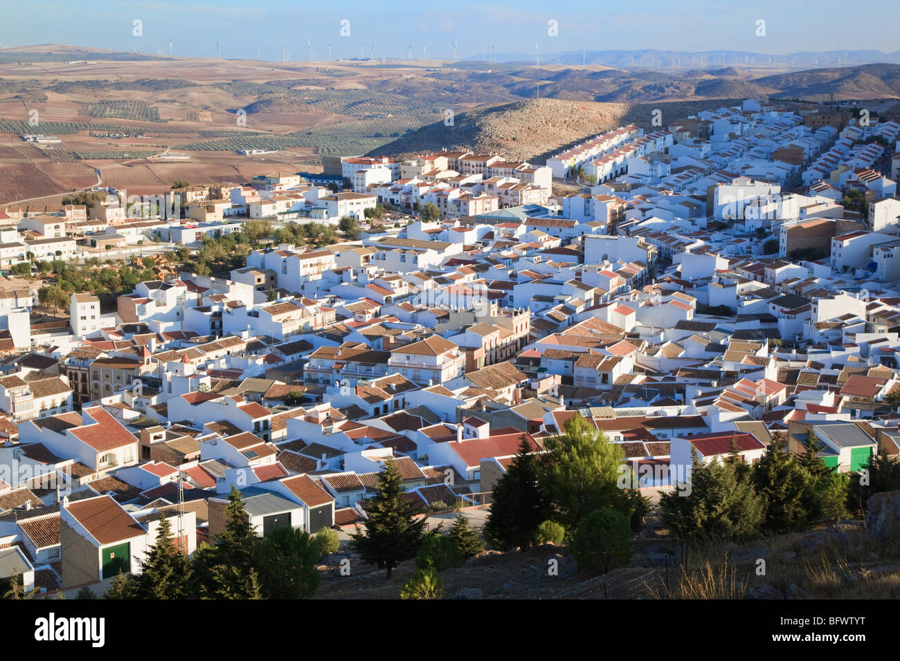 Teba, provincia di Malaga, Spagna. Foto Stock