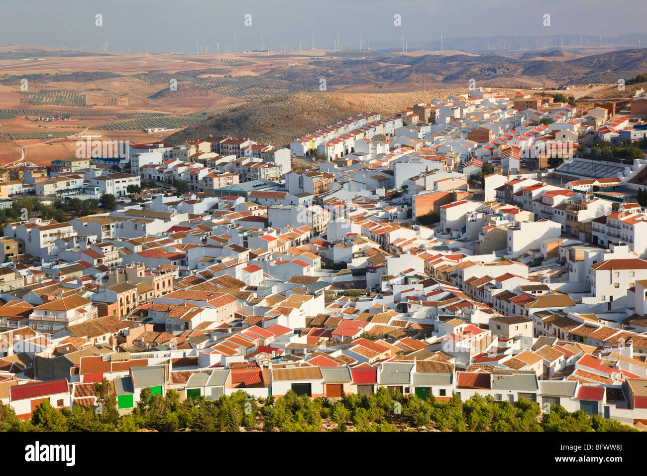 Teba, provincia di Malaga, Spagna. Foto Stock
