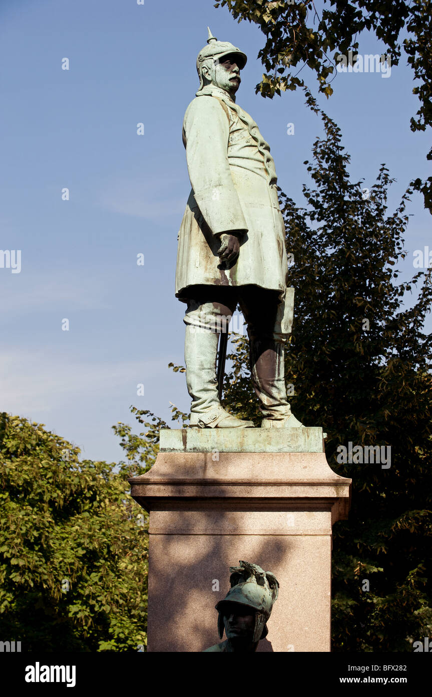 Statua di Otto von Bismarck Foto Stock