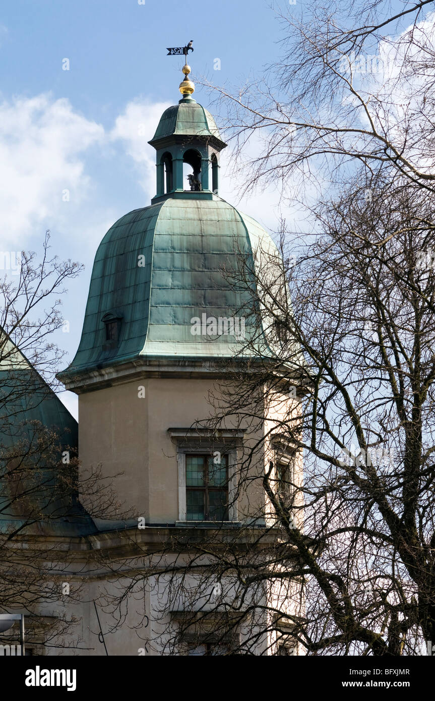 Il castello di Ujazdów a Varsavia, Masovian voivodato, Polonia Foto Stock