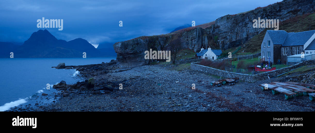 La Scuola Primaria / Elgol, Isola di Skye in Scozia Foto Stock