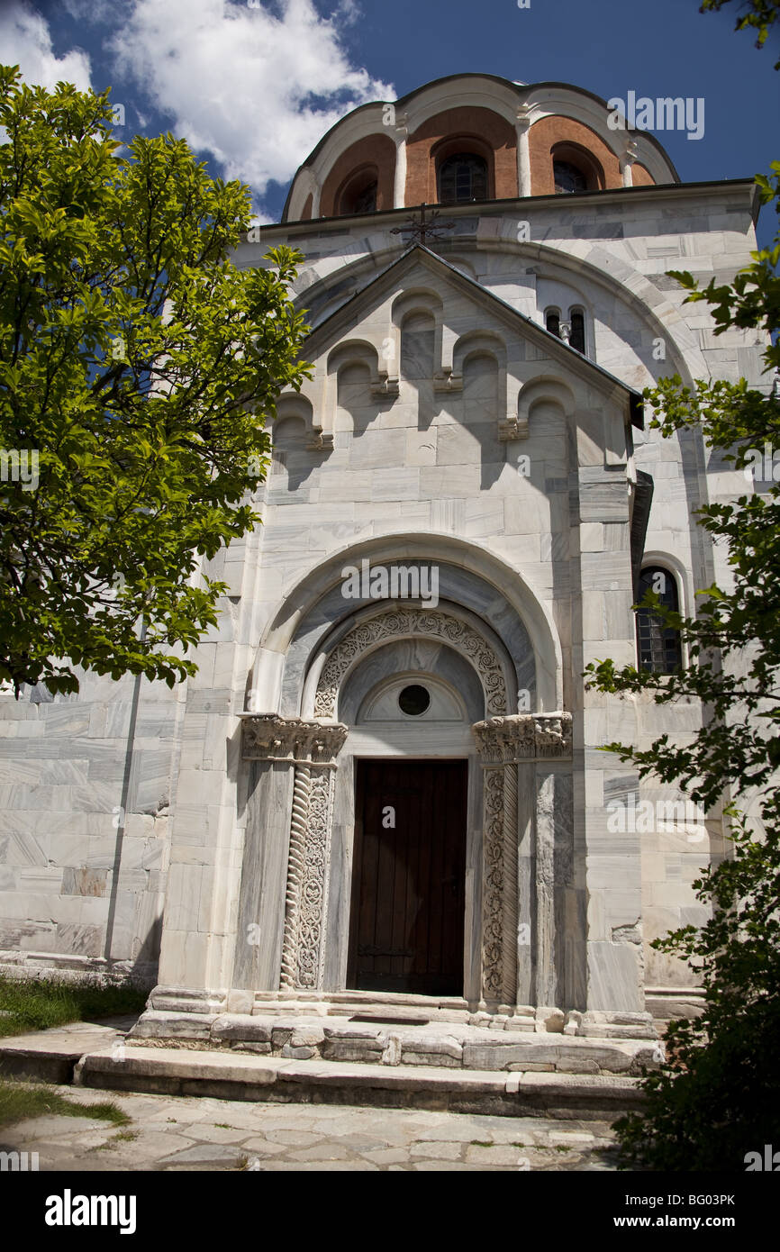 La Serbia, portale sud del Monastero di Studenica Foto Stock