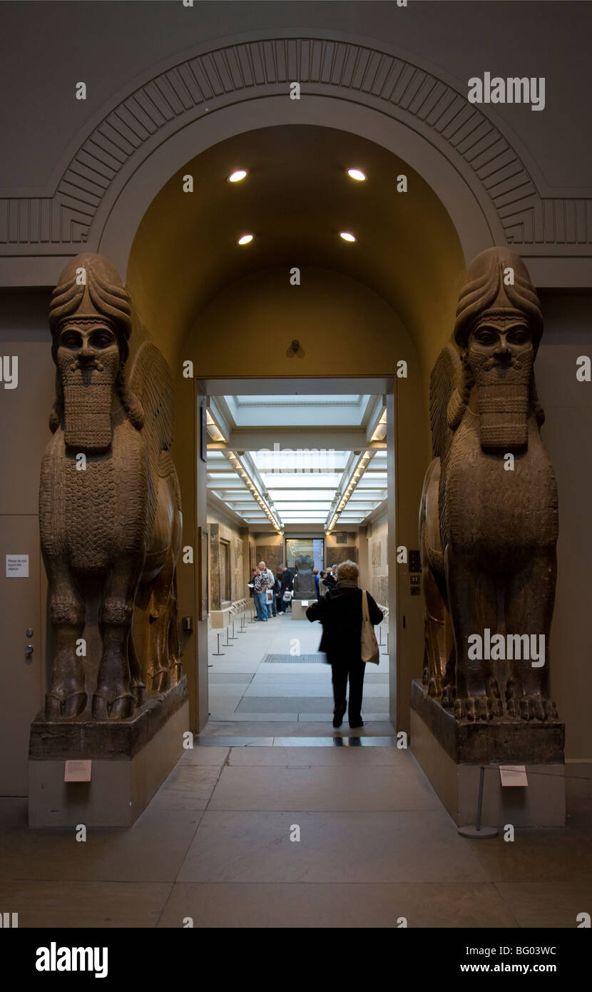 Assiria Nimrud Collection - British Museum - Londra Foto Stock