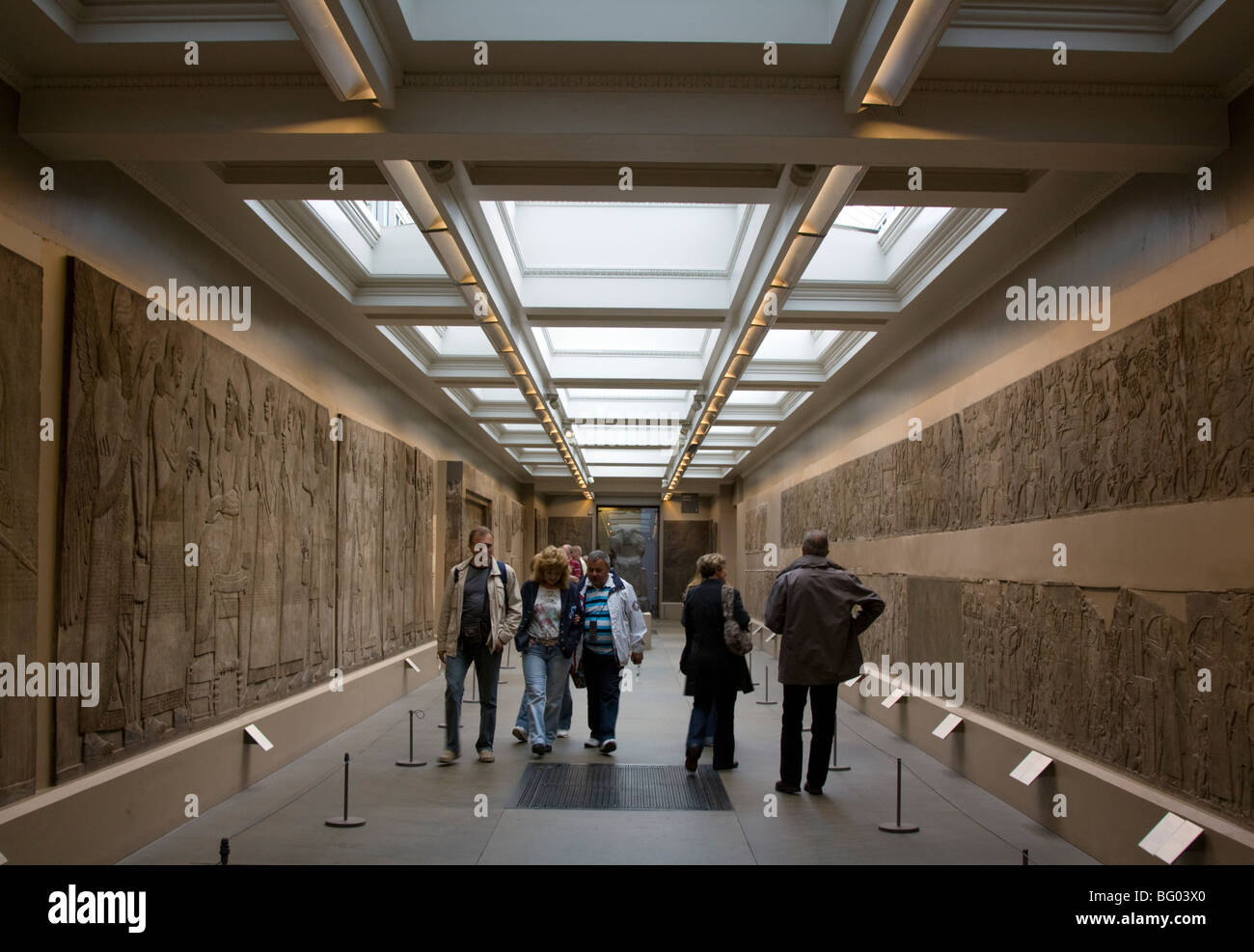 Assiria Nimrud Collection - British Museum - Londra Foto Stock