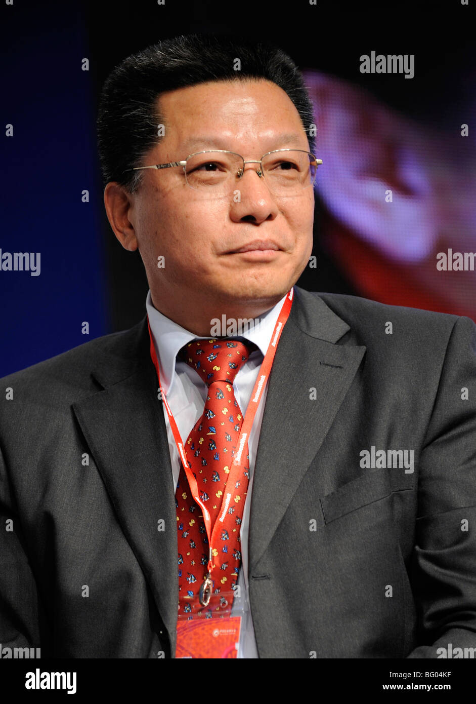 Chen Liming, presidente di BP Plc della Cina di operazioni. 2009 Foto Stock