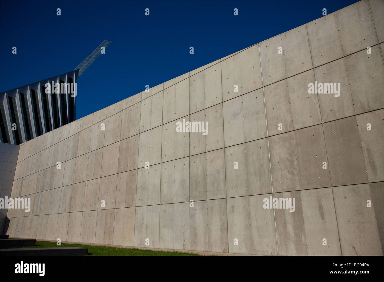 Esterno del Museo Nazionale del Marine Corps in Quantico, VA. Foto Stock