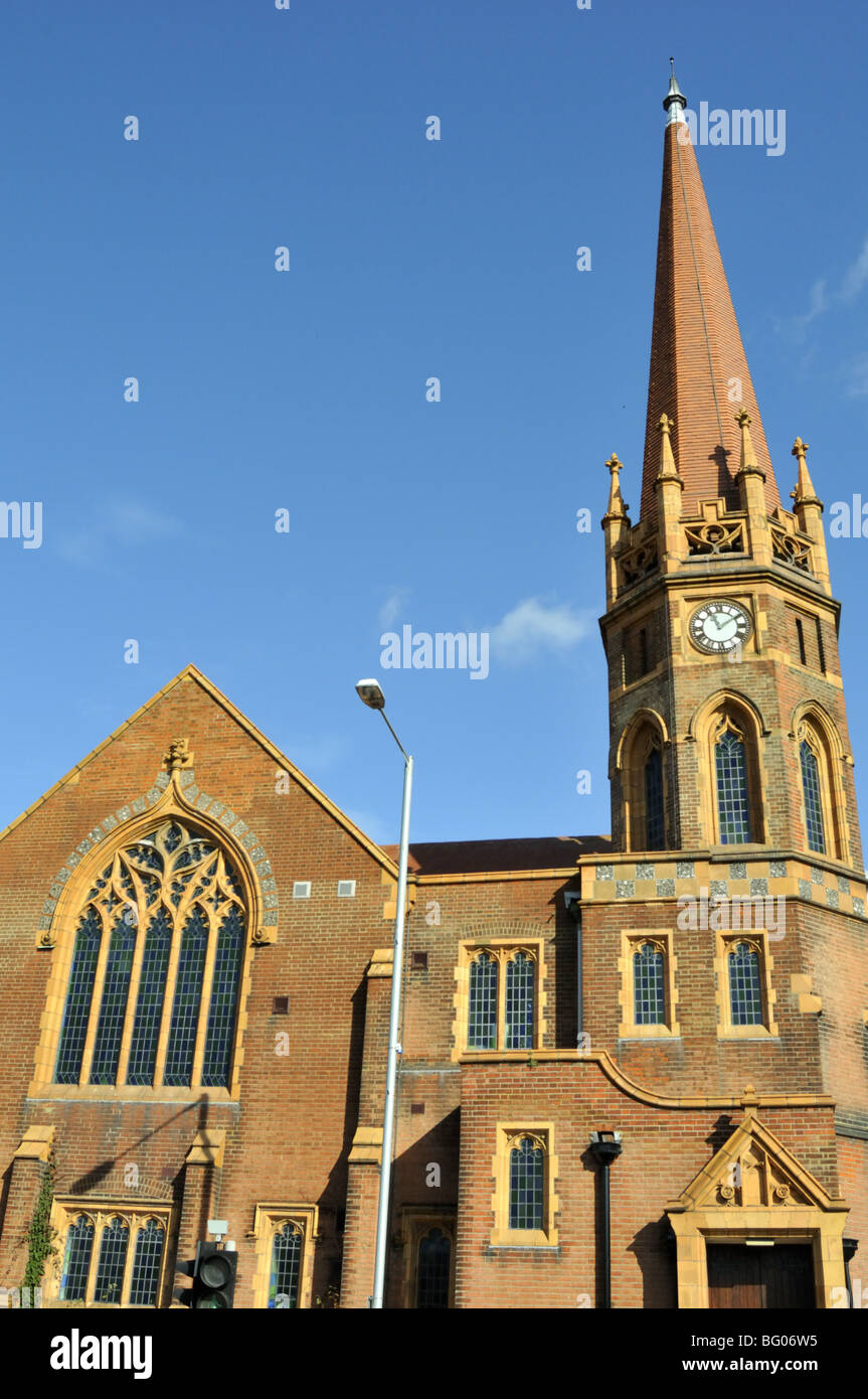 Trinità Regno riforma chiesa, St Albans, Hertfordshire, Regno Unito. Foto Stock