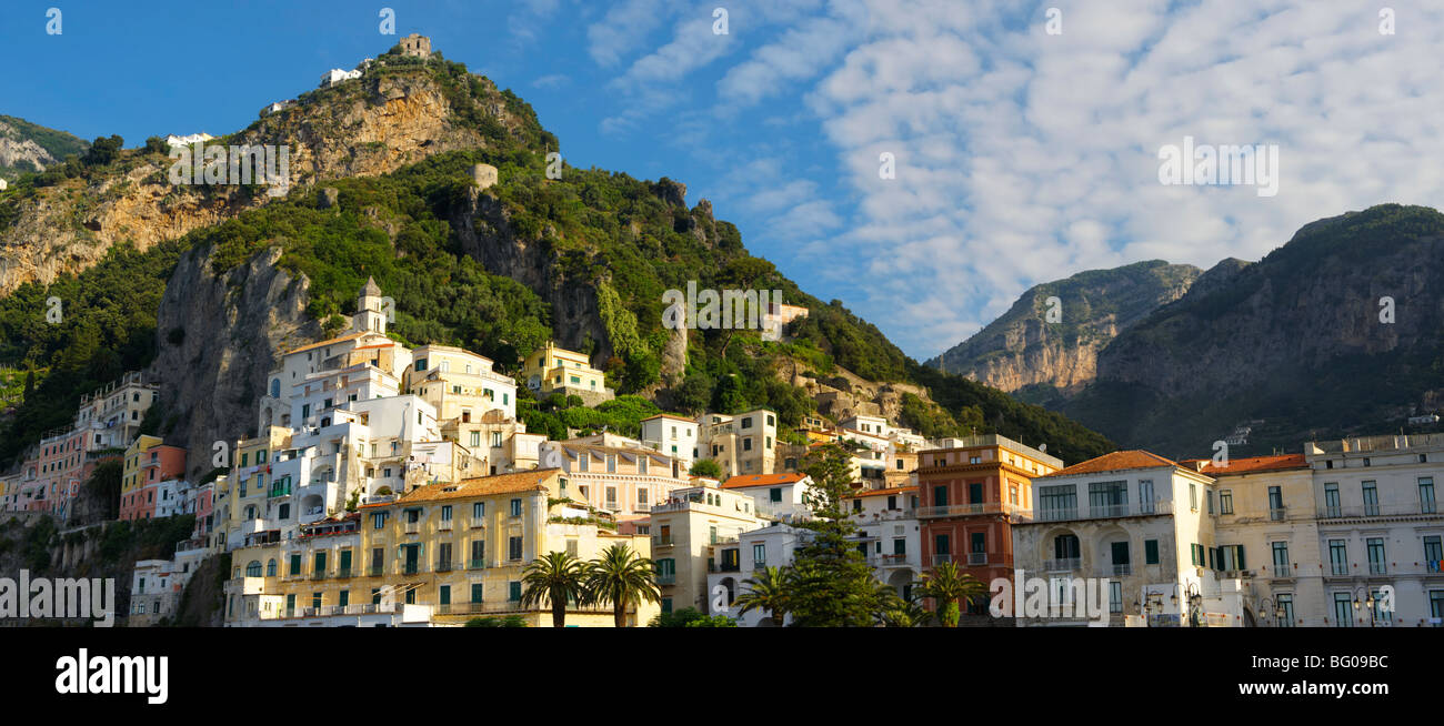 Case di Amalfi, Italia Foto Stock