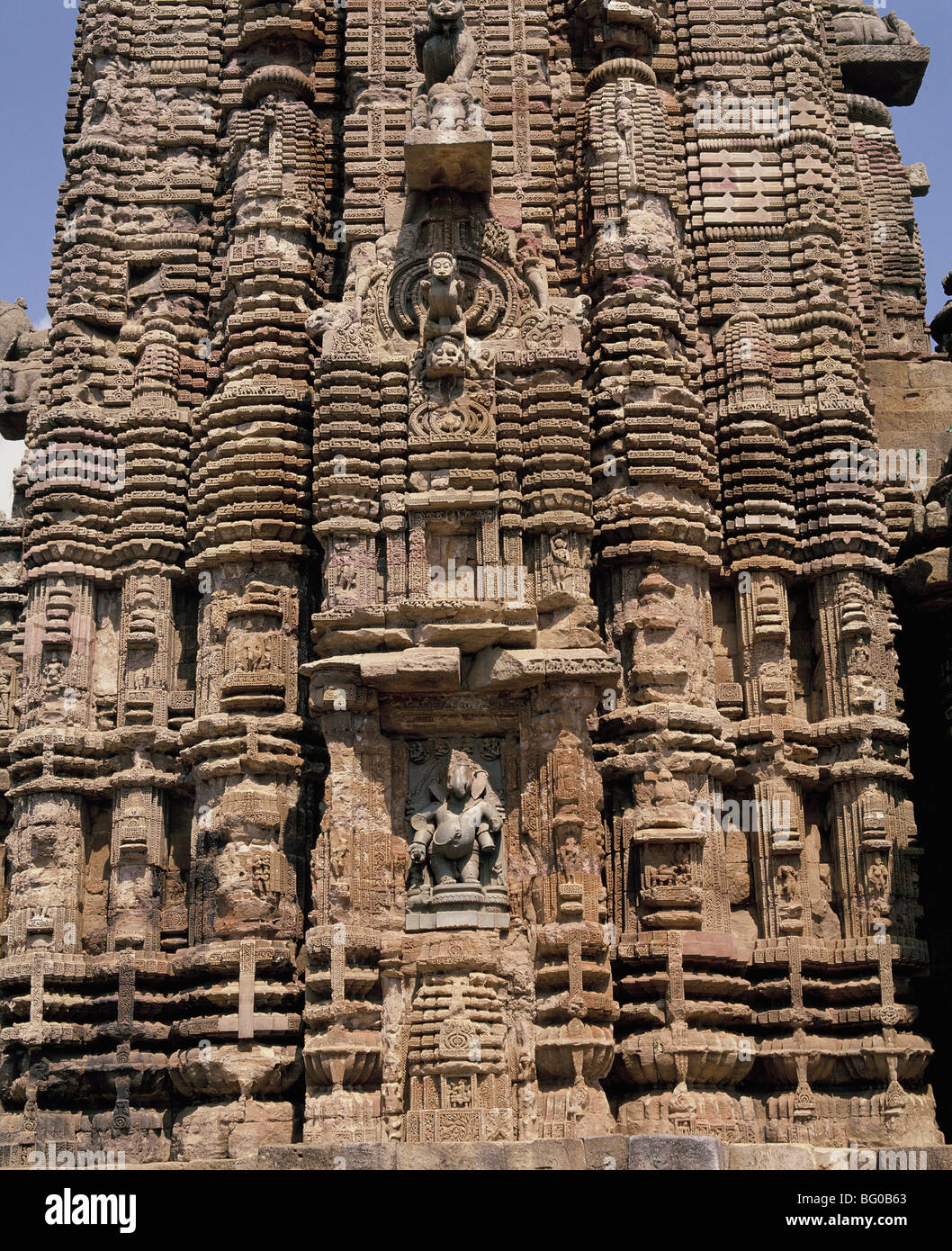 Tempio di Rajarani a Bhubaneshwar, Orissa, India, Asia Foto Stock