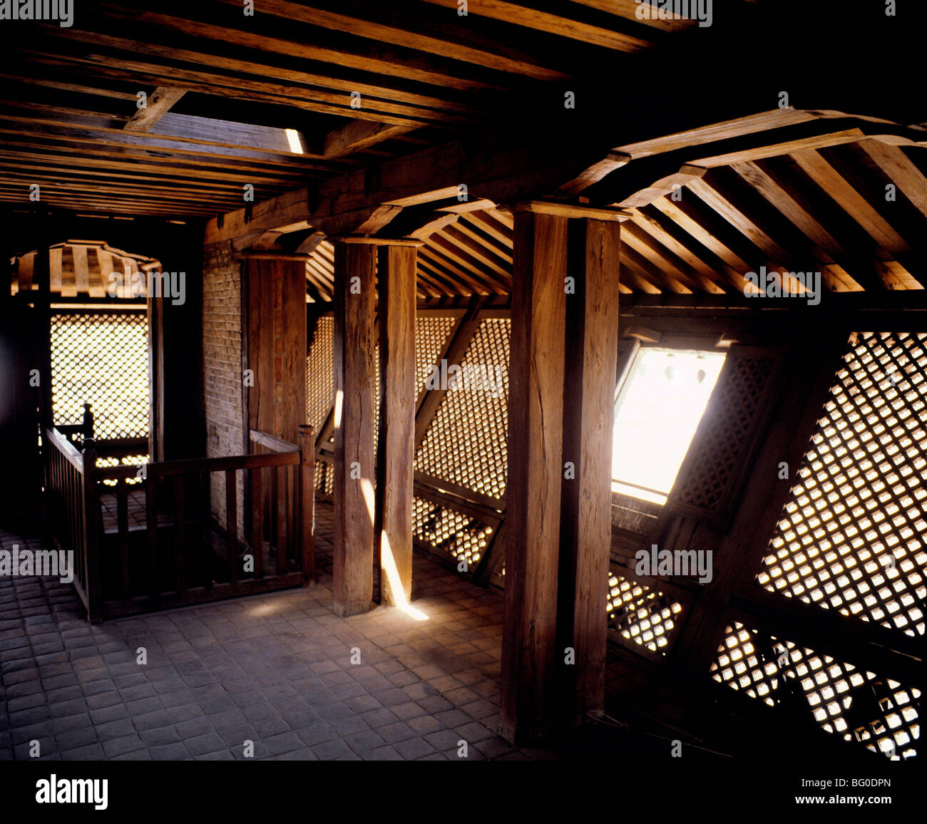 Torre Basantapur, Royal Palace di Kathmandu, Nepal, Asia Foto Stock