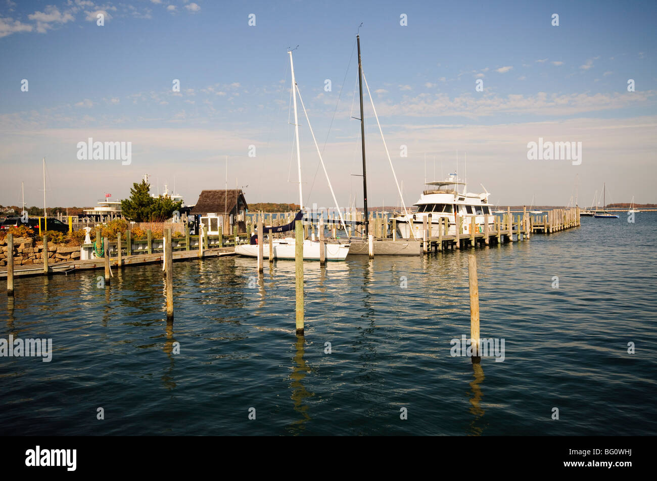 Sag Harbor, gli Hamptons, Long Island, nello Stato di New York, Stati Uniti d'America, America del Nord Foto Stock