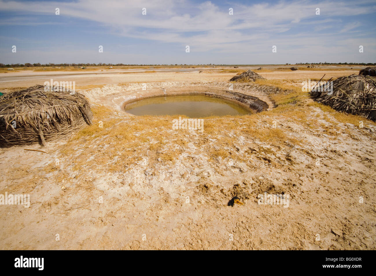 Salina, Sine Saloum Delta, Senegal, Africa occidentale, Africa Foto Stock