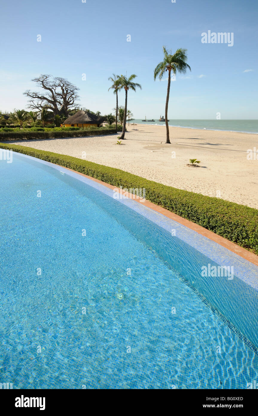 Royal Lodge, Sine Saloum Delta, Senegal, Africa occidentale, Africa Foto Stock