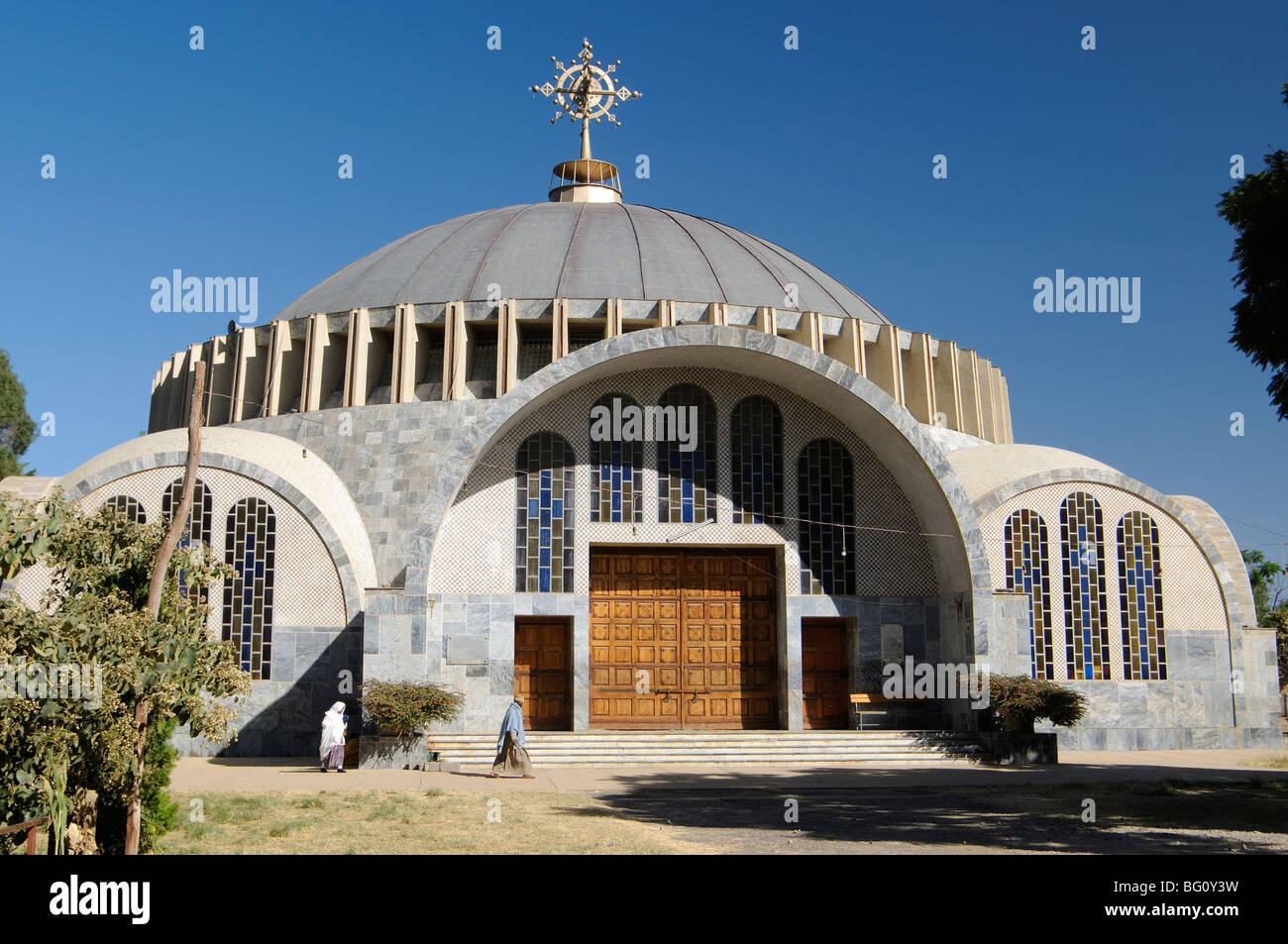 Chiesa di Santa Maria, Axum, Etiopia Foto Stock