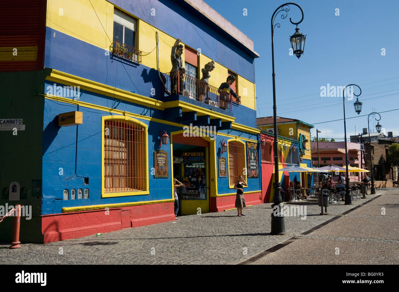 La Boca distretto, Buenos Aires, Argentina, Sud America Foto Stock