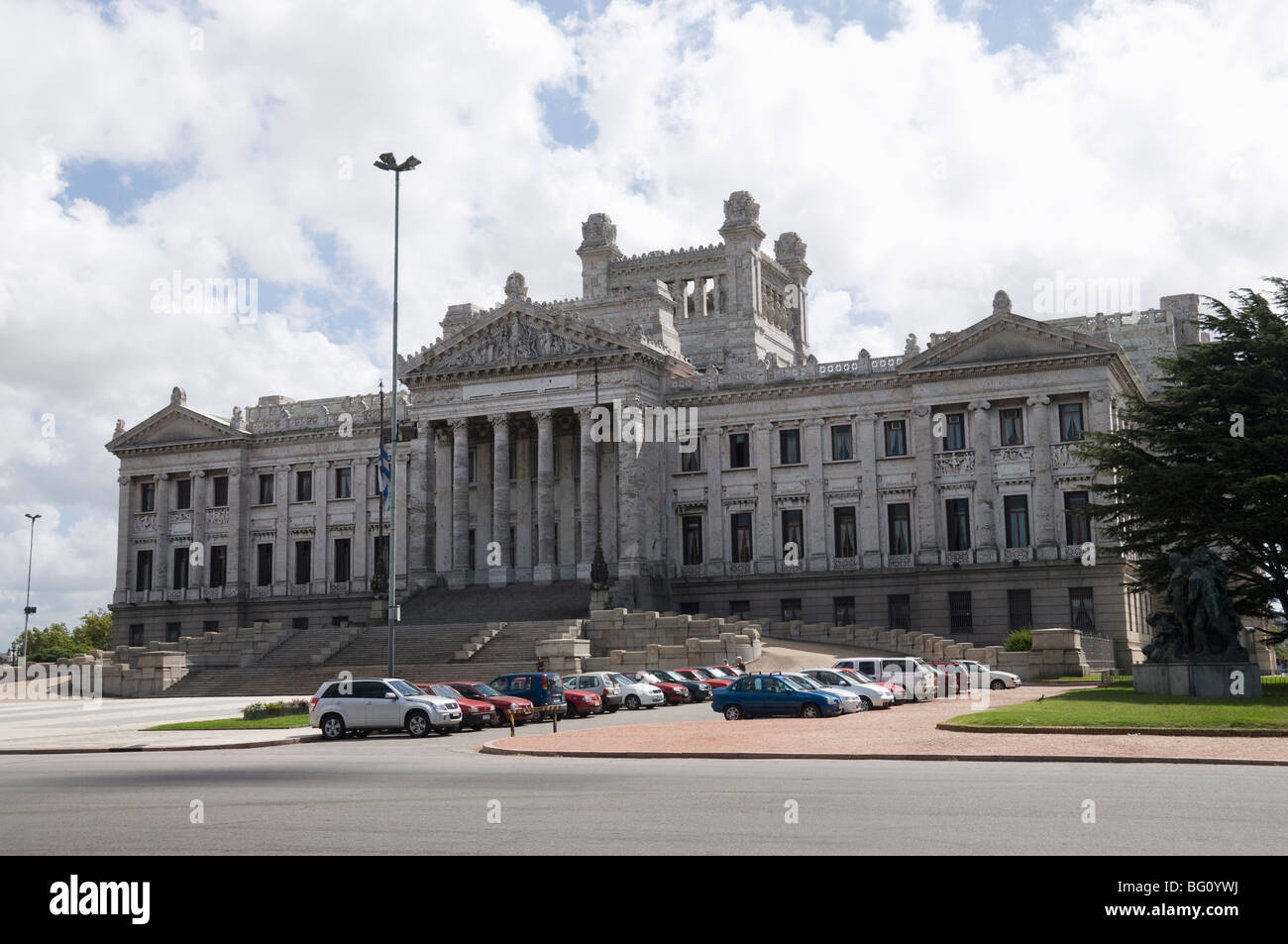 Palacio legislativo, l'edificio principale del governo, Montevideo, Uruguay Sud America Foto Stock