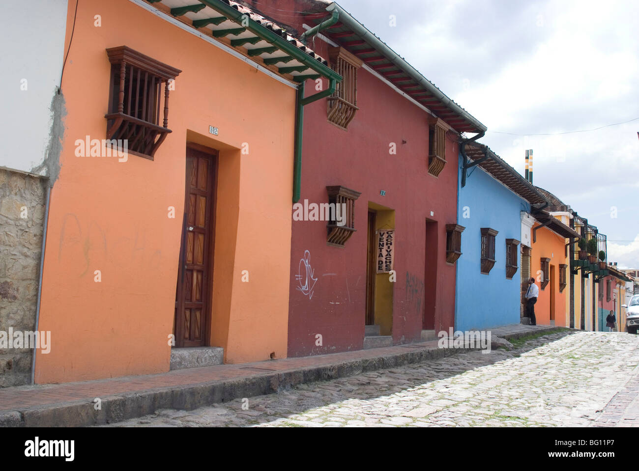 Candelaria, il quartiere storico di Bogotà, Colombia, Sud America Foto Stock