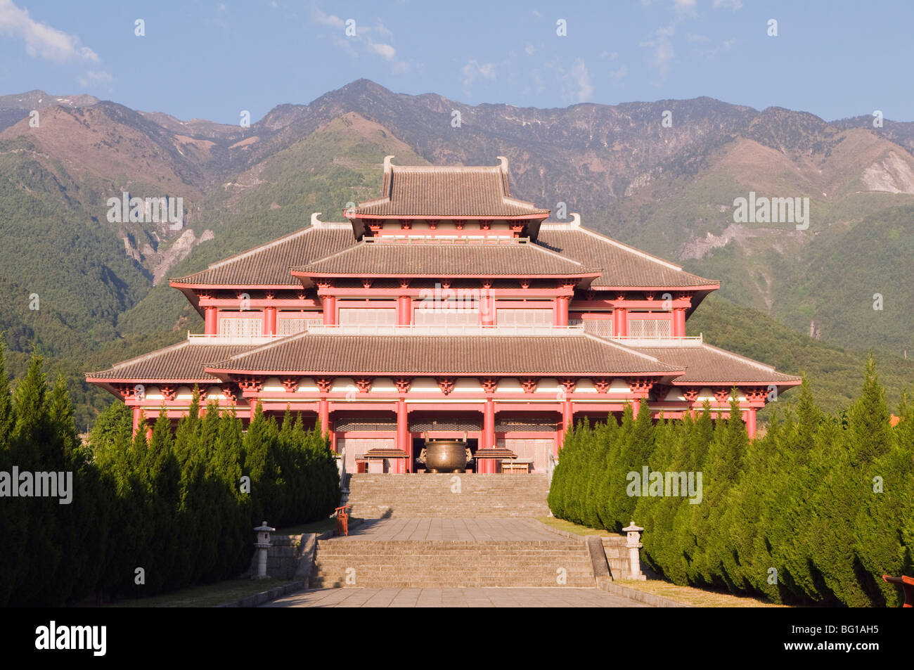 Tempio Chongsheng nella città di Dali, nella provincia dello Yunnan in Cina e Asia Foto Stock